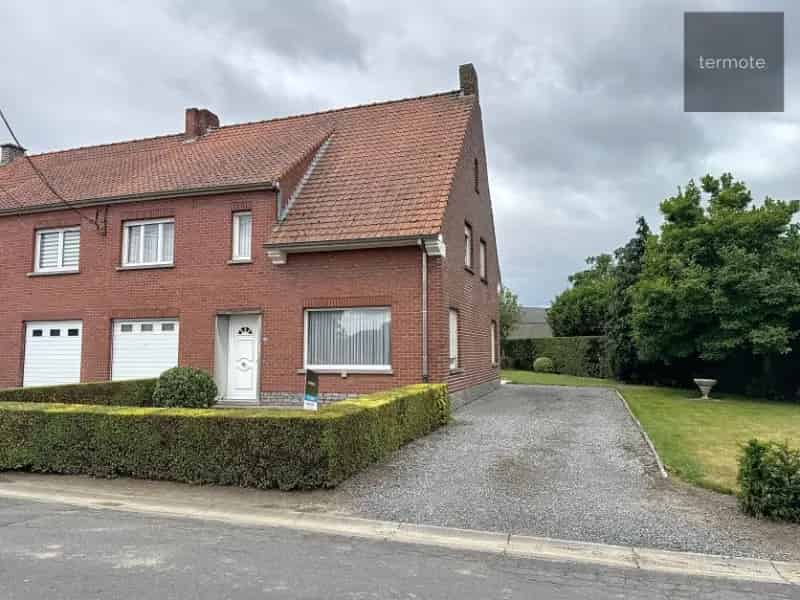 Halfopen Woning te Koop Grote Tuin Desselgem Deerlijk