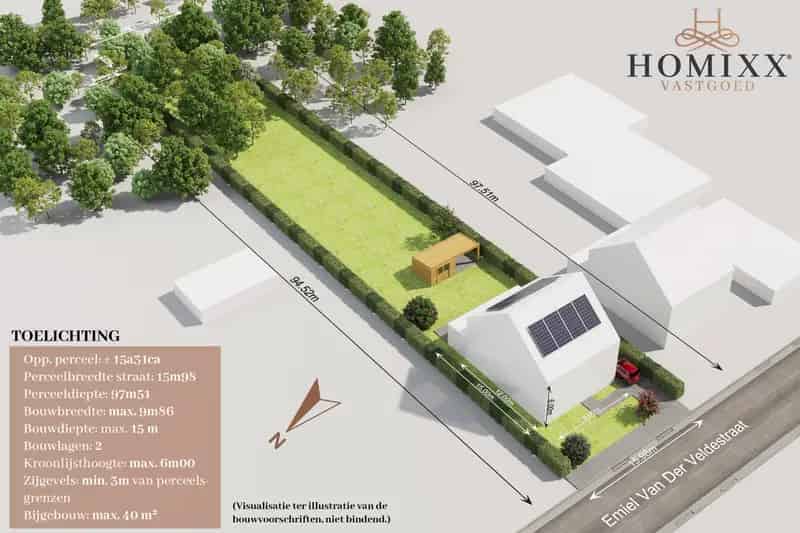 Bouwgrond te huur 15a31ca Grote gezinswoning