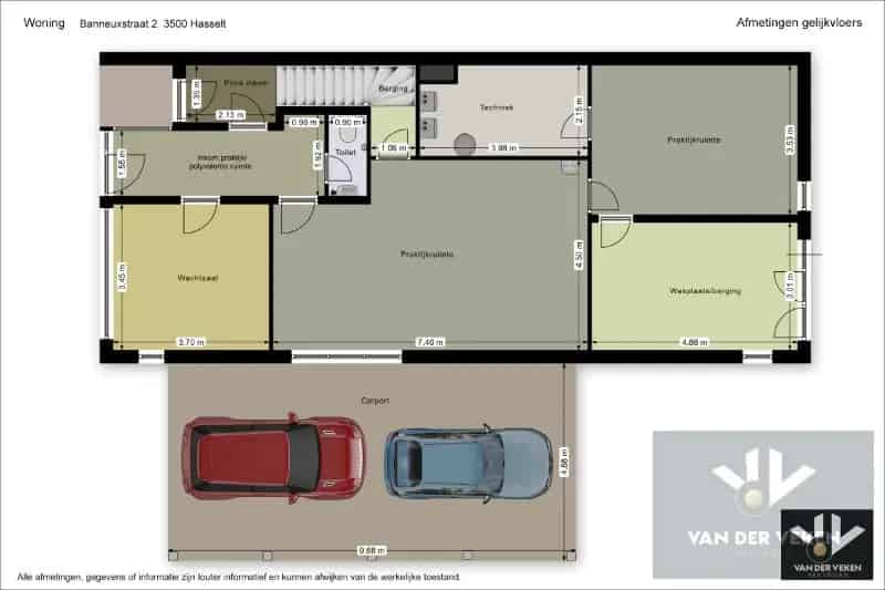 Ruime Gezinswoning 4 Slaapkamers Praktijkruimte