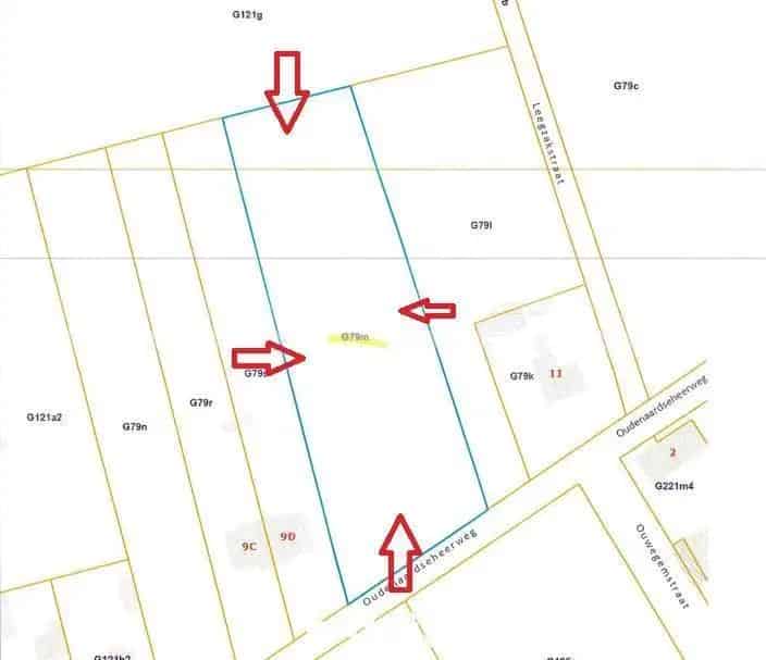 LOT 2 Bouwland 4314 m2 Vrij van Pacht