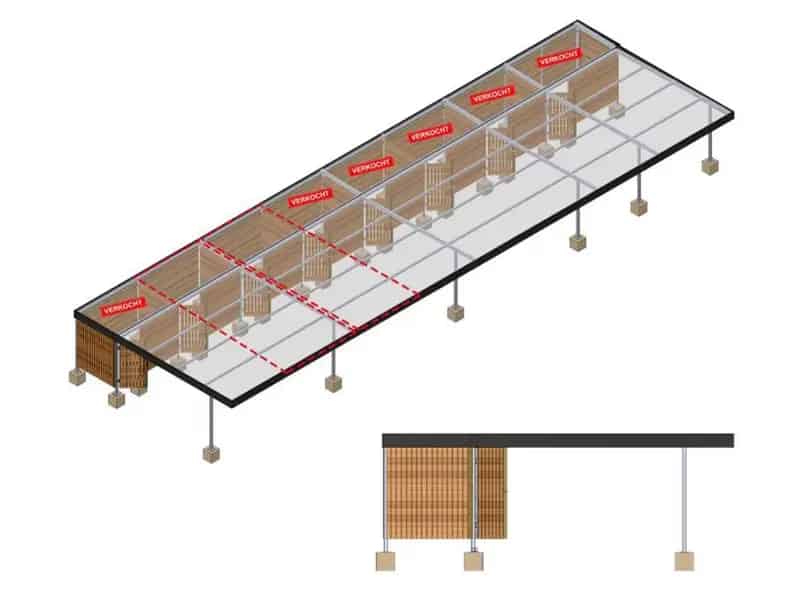 Garagebox te huur met berging en oplaadmogelijkheid