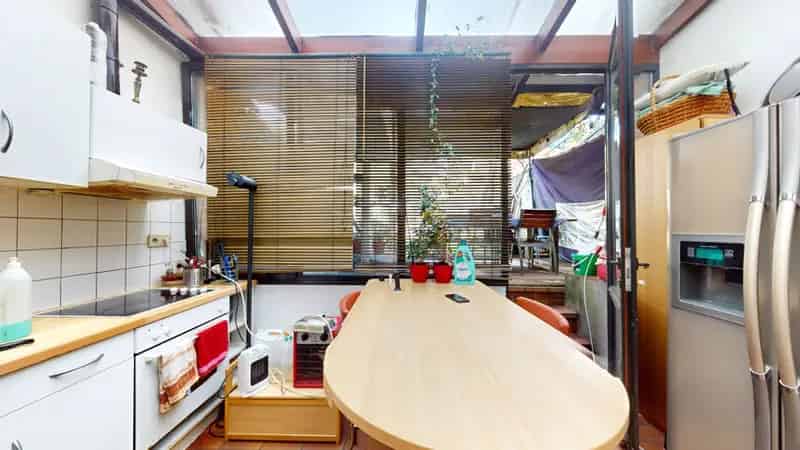Appartementsblok Etterbeek 4 appartementen terras tuin investering