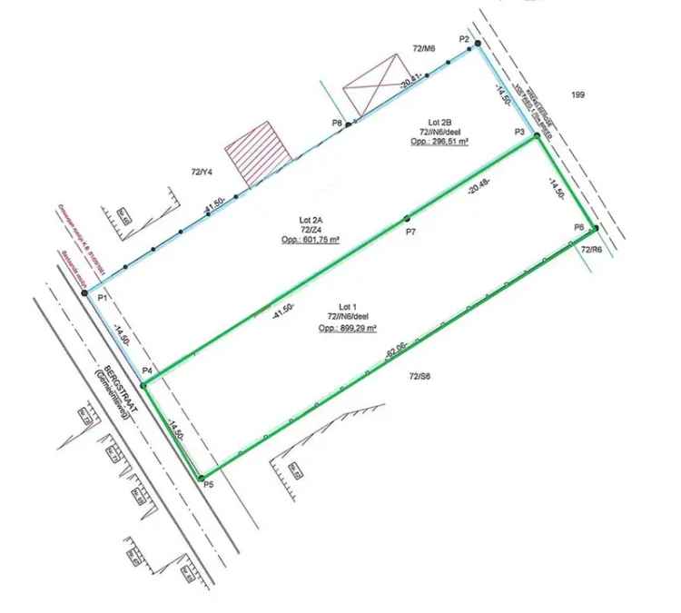 Bouwgrond te koop in Kapellen met mogelijkheden voor een open woning