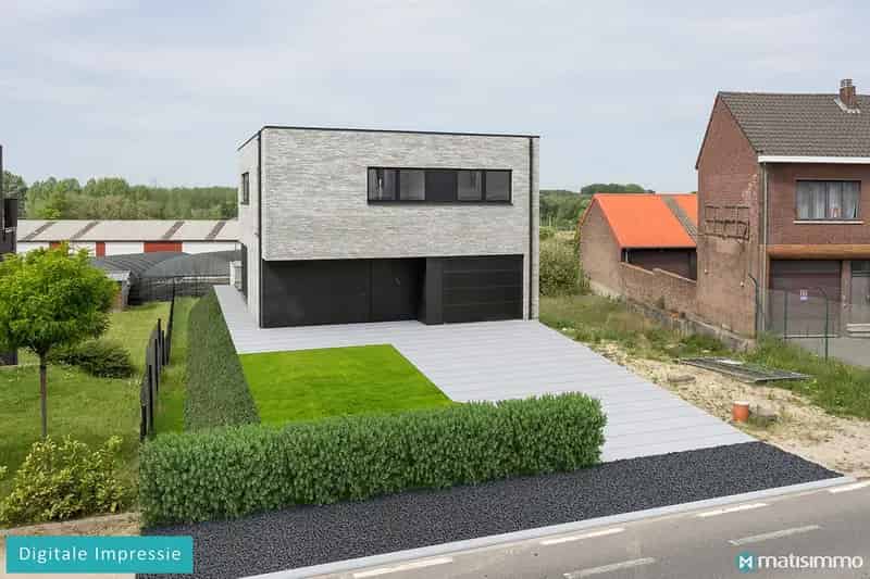 Moderne Nieuwbouwwoning te Bilzen 3 slaapkamers Garage Onderkelderd