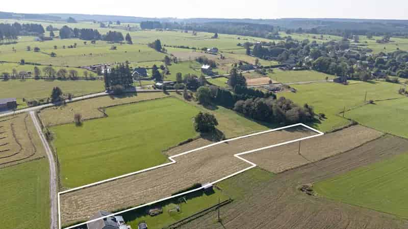 Bouwgrond Manhay 5751m² Open Bebouwing Zuidwesten