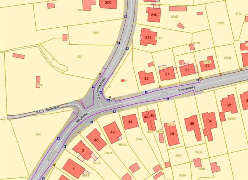 Bouwgrond te huur Heusden Zolder 7a 53ca