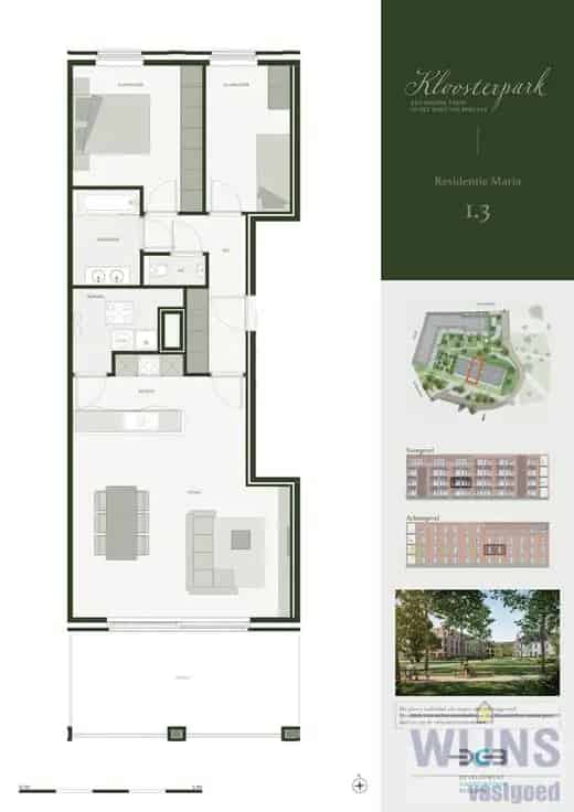 Appartement Berlaar 2 Slaapkamers 90m2 Nieuwbouw Terras