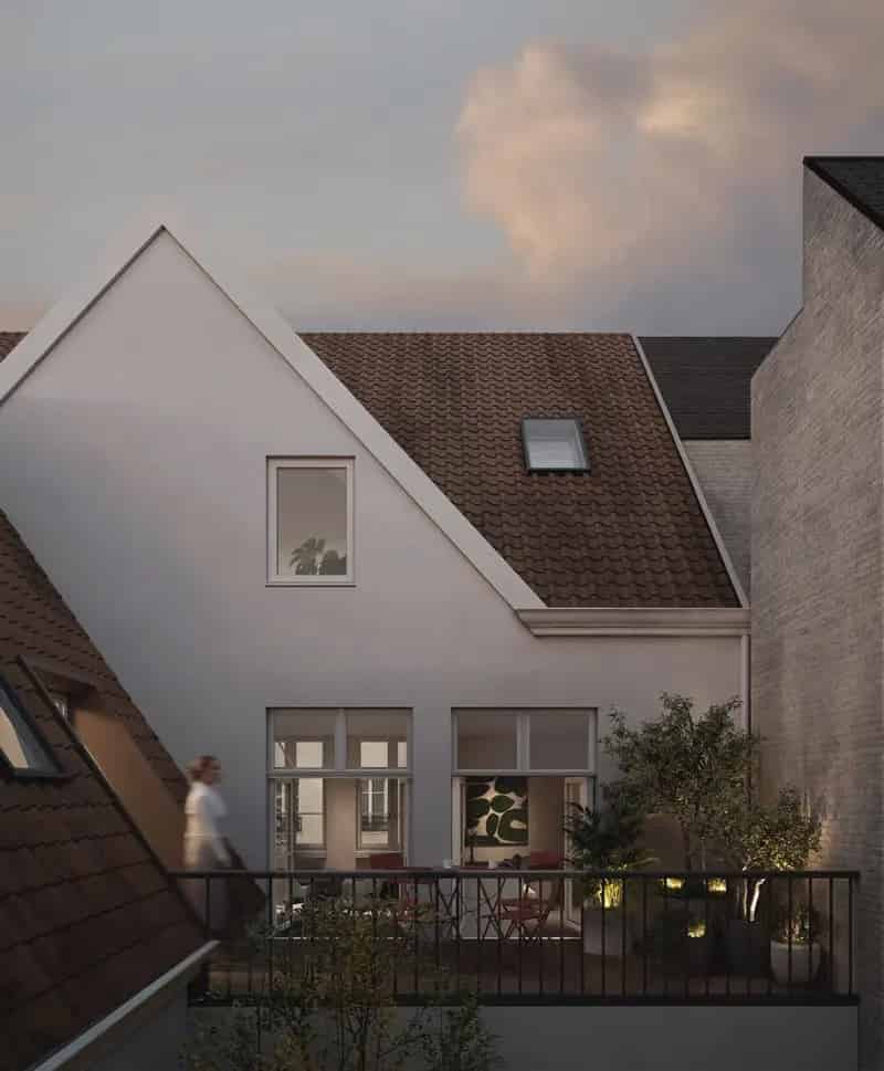Appartement Gent: 2 slaapkamers, terras, exclusieve locatie