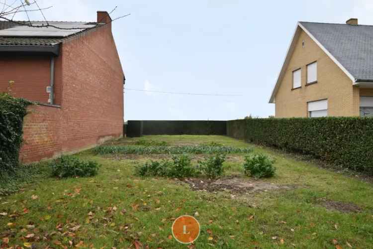 Bouwgrond Heule 668m² Halfopen Bebouwing Rustig