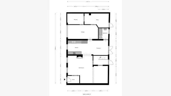 Instapklare HOB (184m²) met 4 slpks, 2 badk, garage en tuin