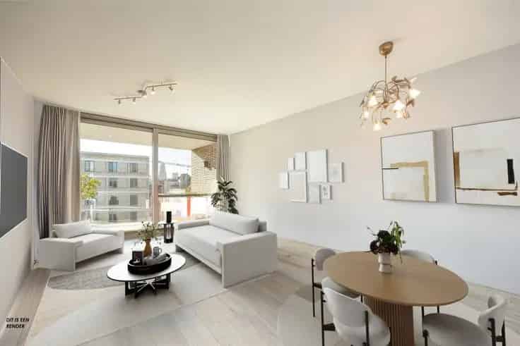 Appartement Te Koop Antwerpen Eilandje 2 slaapkamers