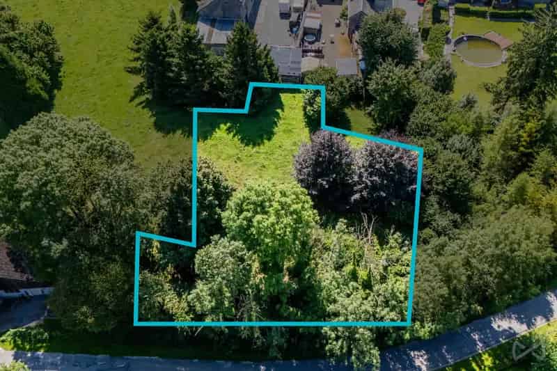 Bouwgrond te Les Avins 1276m²  Zuidgerichte tuin