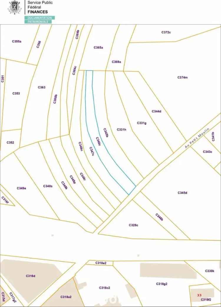 Lot 2 : een landbouwgrond