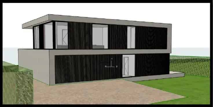 Nieuwbouw Woning met Kantoorruimte Ooigem