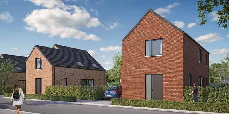 Nieuwbouw woning 4 slaapkamers Izegem
