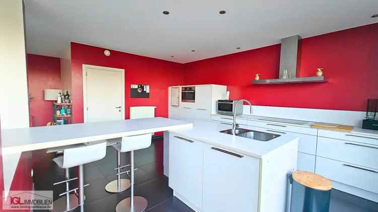 Te huur modern appartement met tuin in Vlezenbeek