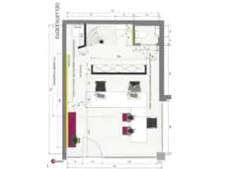 Handelspand te Koop Mechelen Centrum Kantoor Winkelruimte