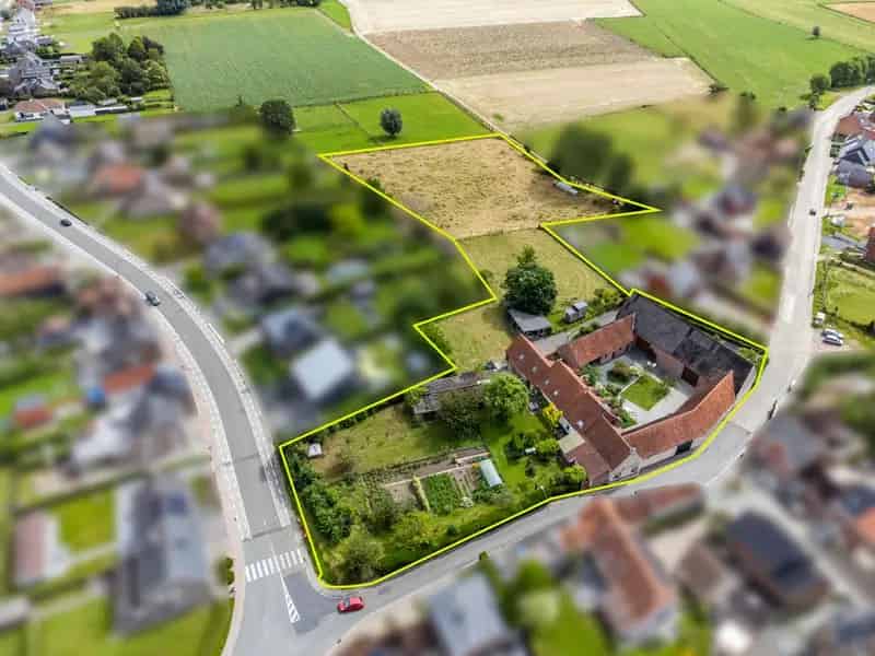Vierkantshoeve te Sint-Goriks-Oudenhove Vlaamse Ardennen