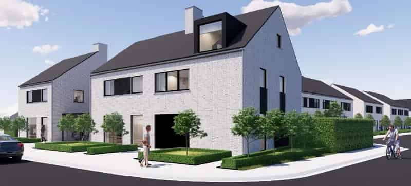 Halfopen gezinswoningen te Ertvelde Landelijk wonen moderne allure