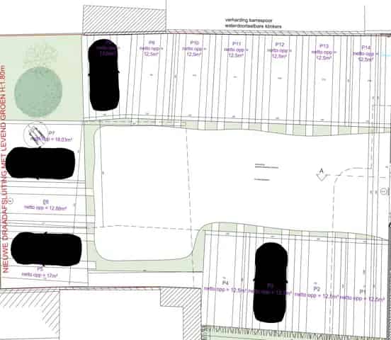 Parkeerplaatsen te koop Oostende Gouwelozestraat