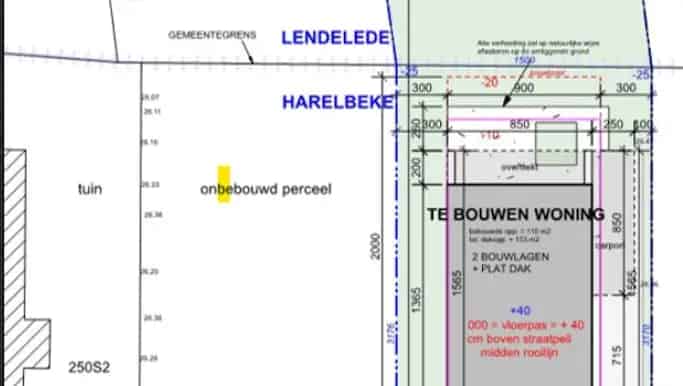 Bouwgrond te koop Hulste nabij Kuurne Lendelede Kortrijk