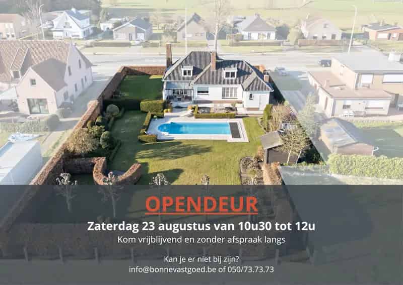Huis te koop Maldegem: Charmante woning met zwembad