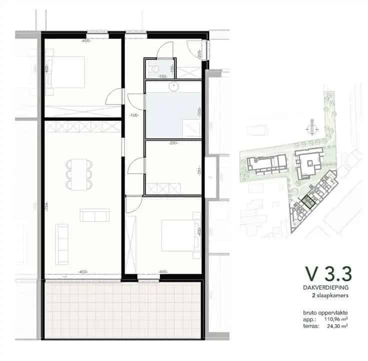 Penthouse 110m2 te Scherpenheuvel Uniek Uitzicht