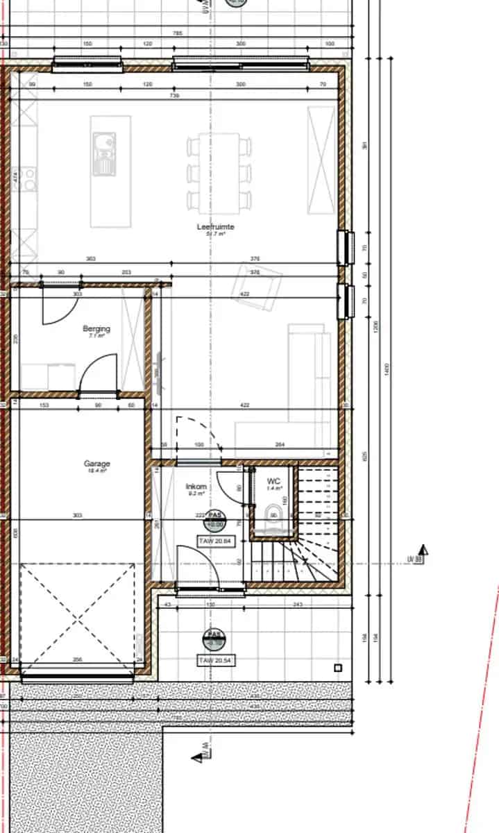 Nieuwbouwwoning Landelijk gelegen 3 slaapkamers