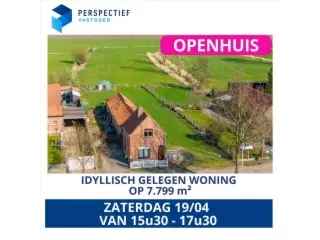 Villa te koop Oedelem 7799m2 Landelijk gelegen