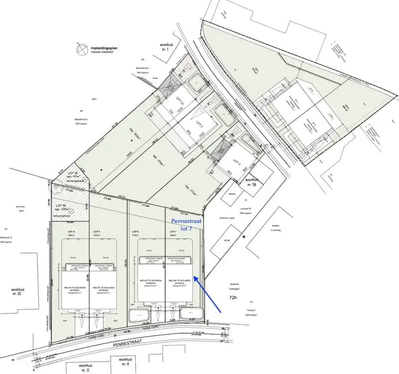 Halfopen nieuwbouwwoning met tuin en garage Pennestraat