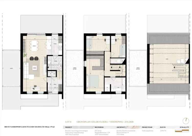 Zes Kwalitatieve Halfopen Nieuwbouwwoningen met Tijdloze Architectuur te Koop