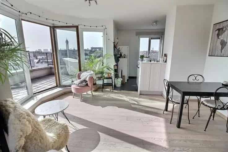 Appartement Te Koop Brussel 2 slaapkamers Panoramisch Uitzicht