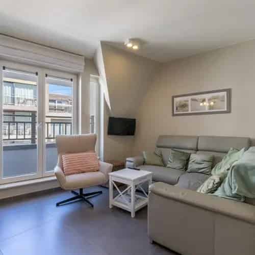 Instapklaar appartement met 1 slaapkamer + slaaphoek te Nieuwpoort