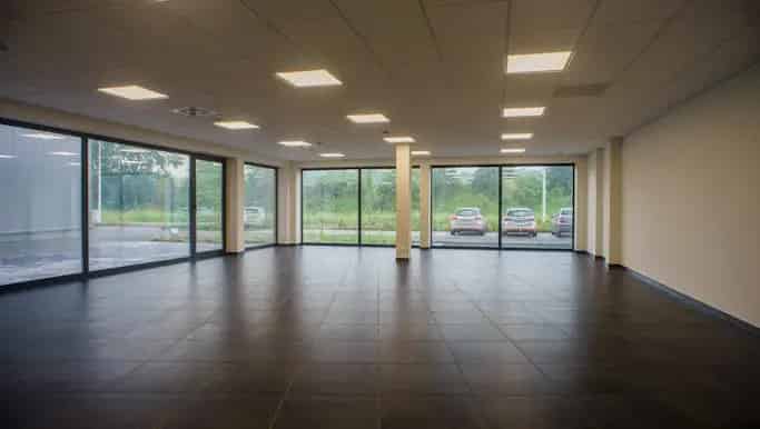 Kantoorruimte te Huur Evergem 491m² Industriezone Grote Nest