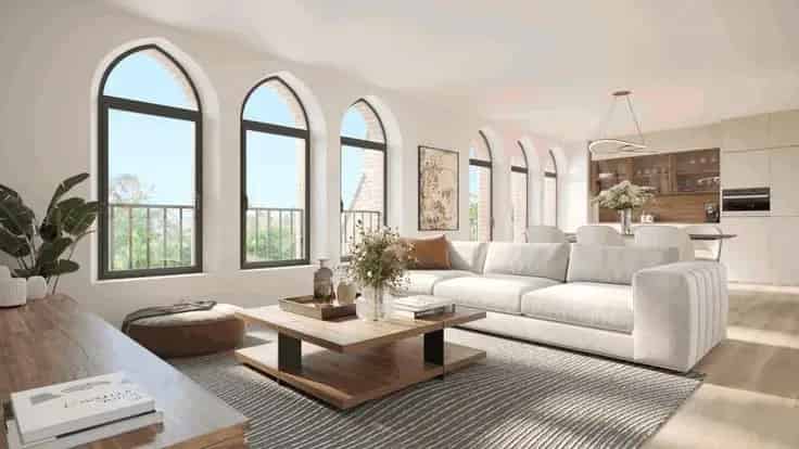 Appartement Te Koop UkKel 79 5m2 1 Slaapkamer Gemeenschappelijke Tuin