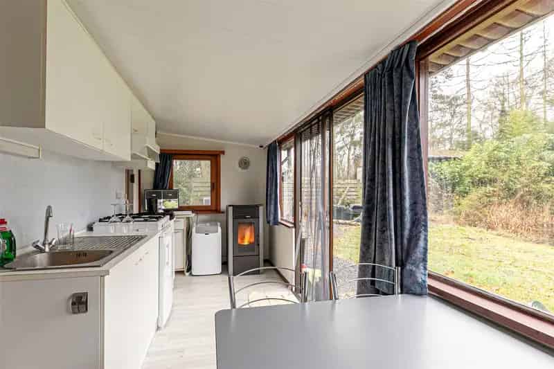 Chalet en Stacaravan te Ramsel 26a38ca met Vijver