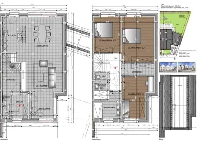 Nieuwbouwwoningen Ettelgem Vijfwegstraat