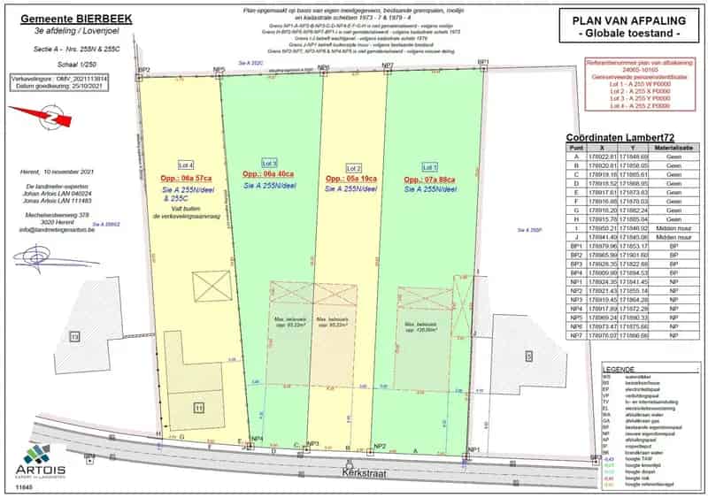 Projectgrond Bierbeek 3 Bouwloten Residentieel
