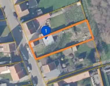 Bouwgrond 642 m² HOB Groene omgeving