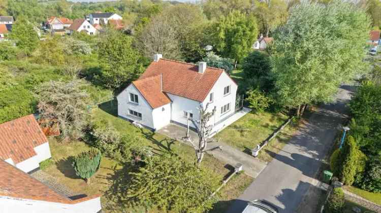 Villa te koop Sint Idesbald 5 slaapkamers grote tuin