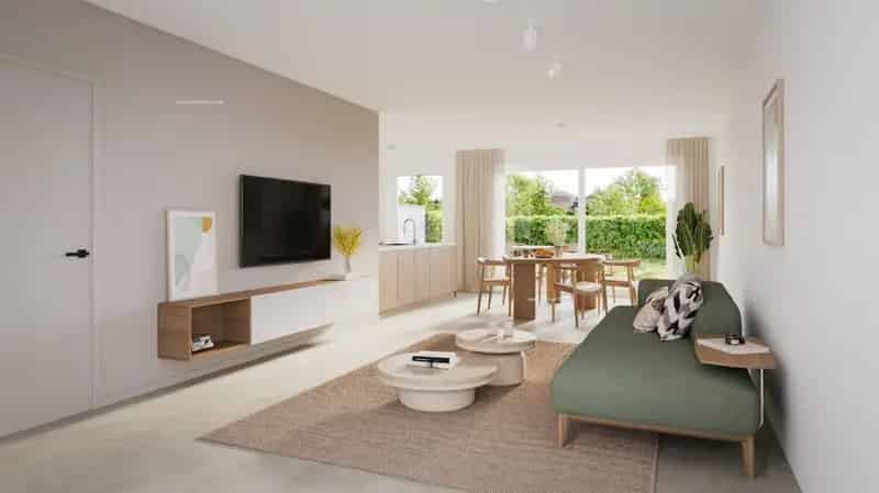 Nieuwbouw Familiewoning 4 slaapkamers Ruddervoorde