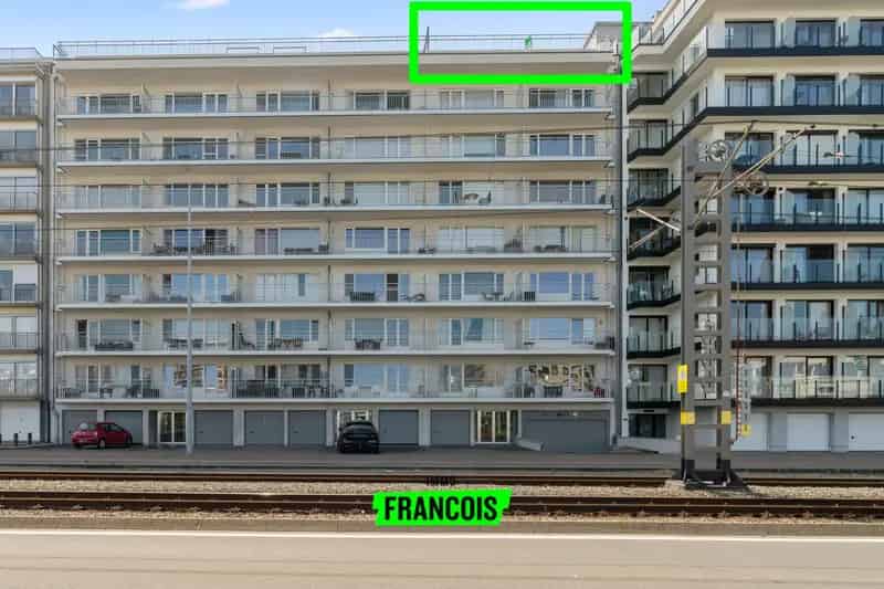 Penthouse Appartement Westende Zeezicht Ruim Terras Garage