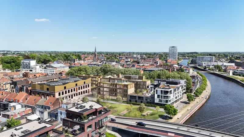 Appartement te Koop Kortrijk 2 Slaapkamers Terras