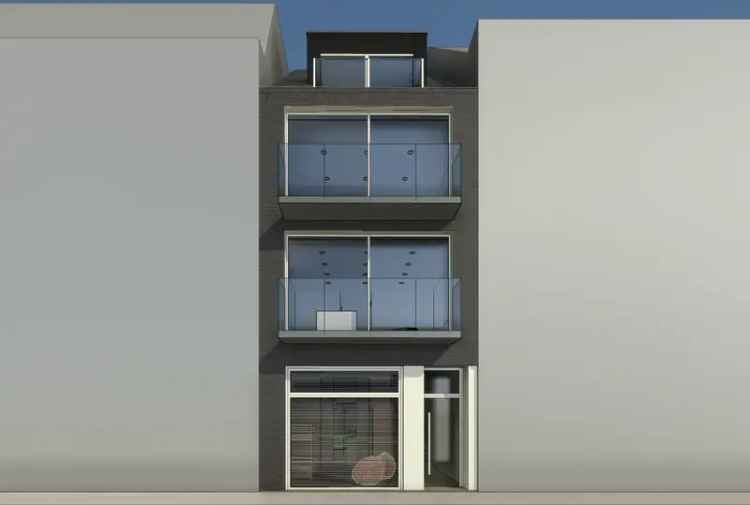 Verkoop van casco appartementsgebouw met 3 units in Blankenberge