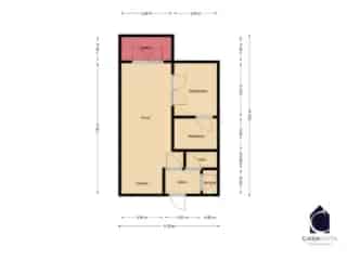 Appartement te koop Geraardsbergen - 1 slaapkamer - EPC A