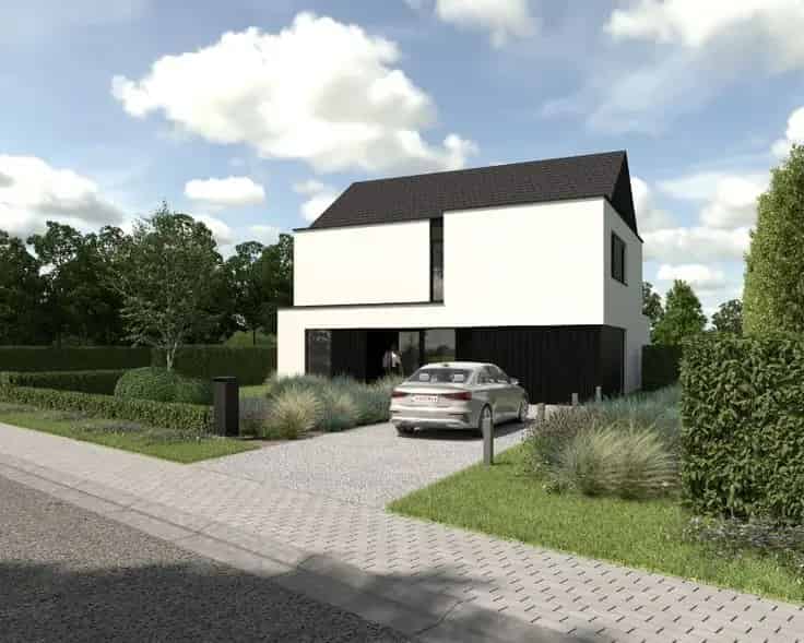 Moderne Villa Landegem Bouwgrond Nieuwbouw