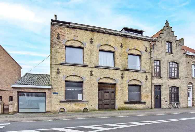 Woning te koop Duinkerkestraat 28 ruime woning met 6 slaapkamers