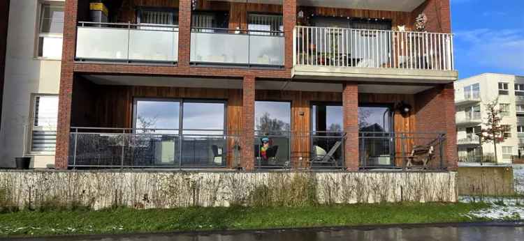 Te koop 3 slaapkamer appartement in Harelbeke met prachtige natuur