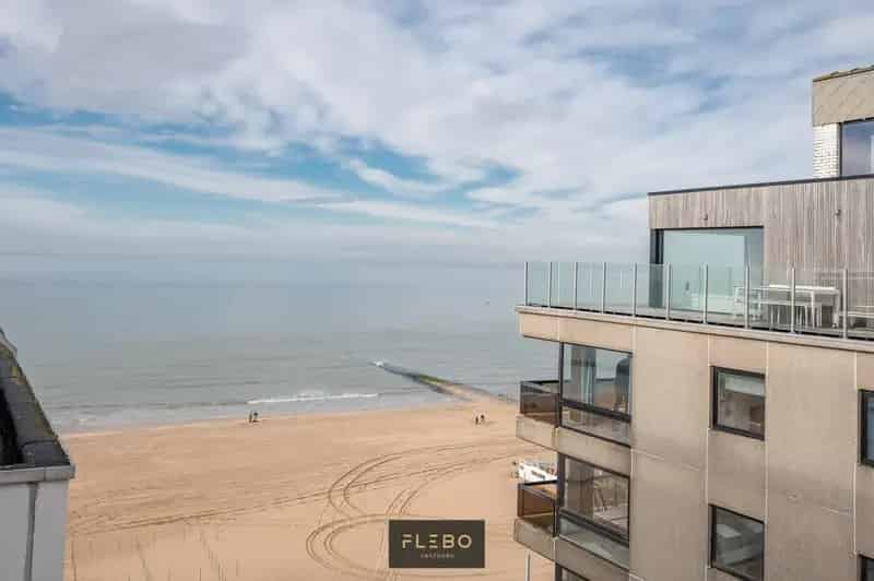 Penthouse te huur Wenduine Zeezicht 2 Terrassen Gemeubileerd