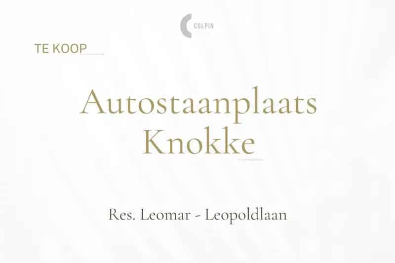 Garage te Koop Knokke Lippenslaan